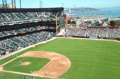 Pac Bell Park, before the big crowd arrived