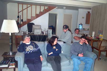 L-R: Mom, Suzanne, Eric, John, David