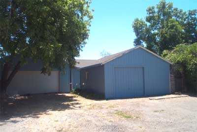 blue garages