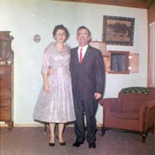 Mom and Dad, New Year's Eve 1960