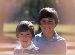 David and Eric, 1985